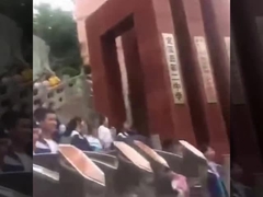 چرخ‌گردان نیمه‌خودکار با مانع فلپ ایستگاه قطار چرخ‌گردان معلول