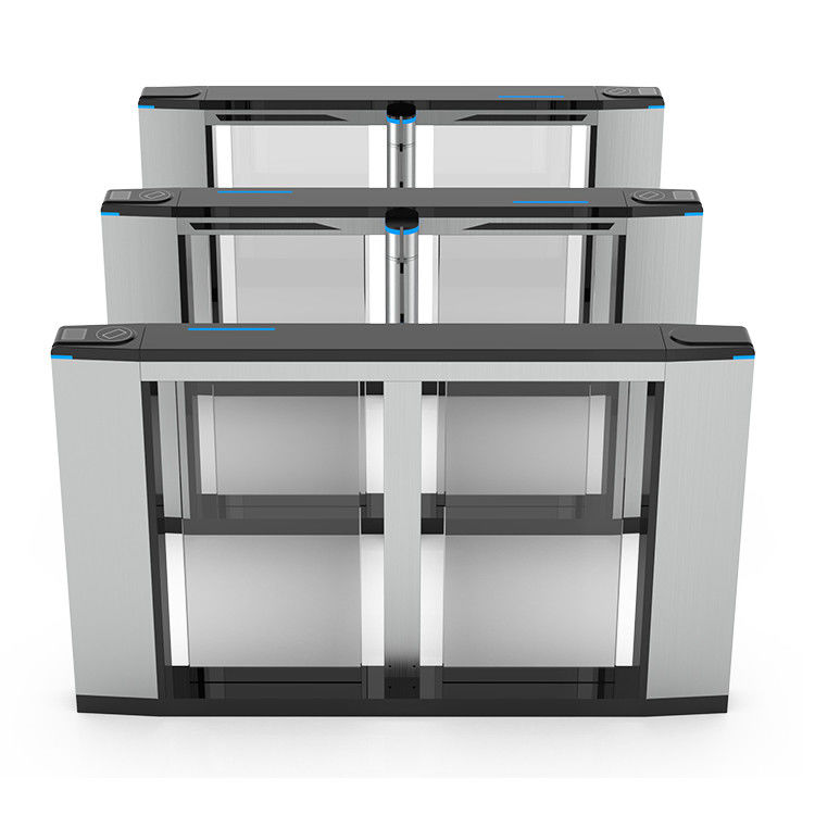SUS304 Slim Speed ​​Gate Turnstile Entry System 40p/m-60p/m with Buzzer Alarm